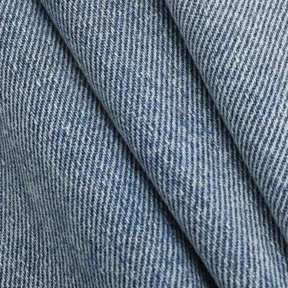 Micas Women’s XSmall Light Blue Asymmetric Waist Straight Leg Denim Jeans - Picture 3 of 6